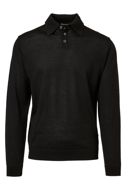Knit Polo Sweater-Gerald-Boyds Philadelphia