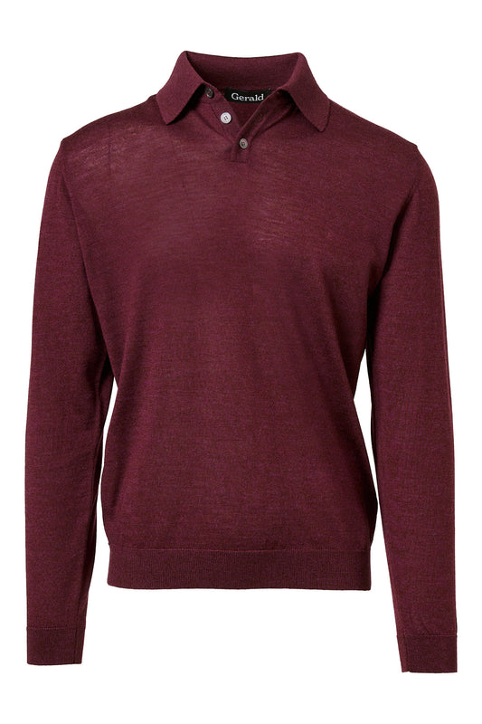 Knit Polo Sweater-Gerald-Boyds Philadelphia