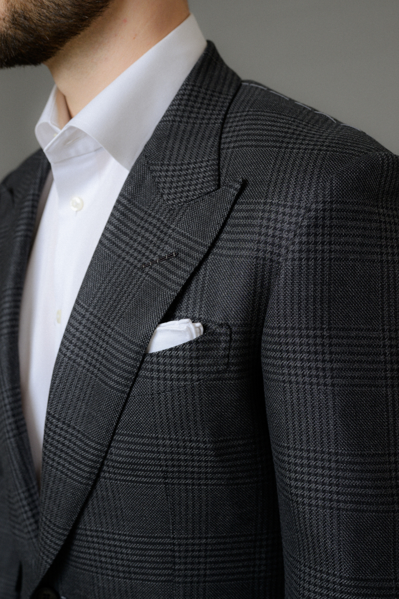 Macro Plaid Sport Jacket-Tom Ford-Boyds Philadelphia