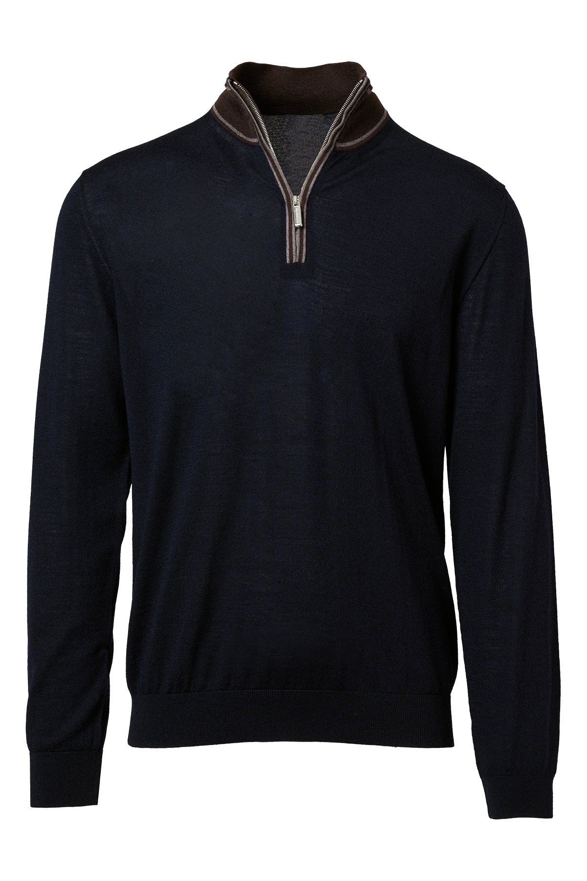 Merino Wool 1/4 Zip Sweater