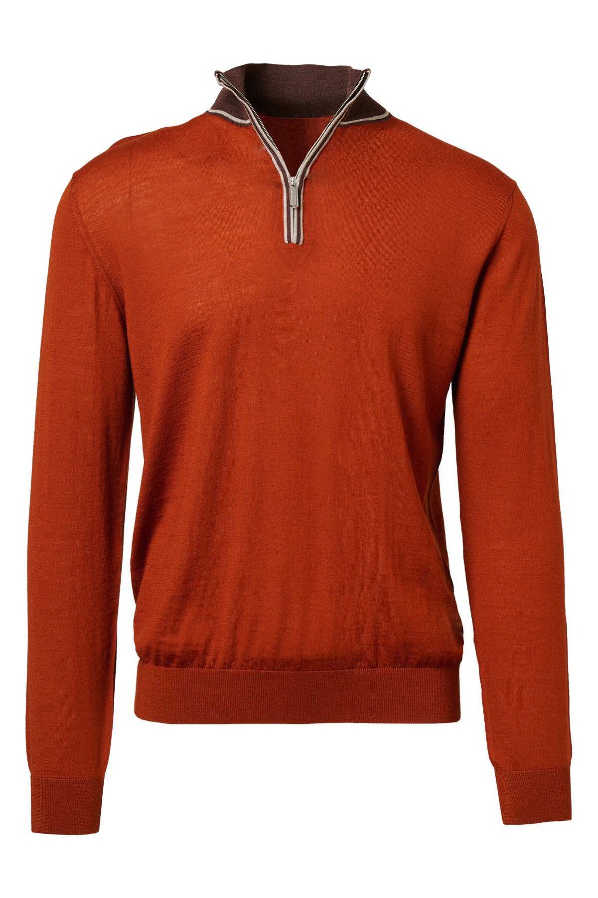 Merino Wool 1/4 Zip Sweater