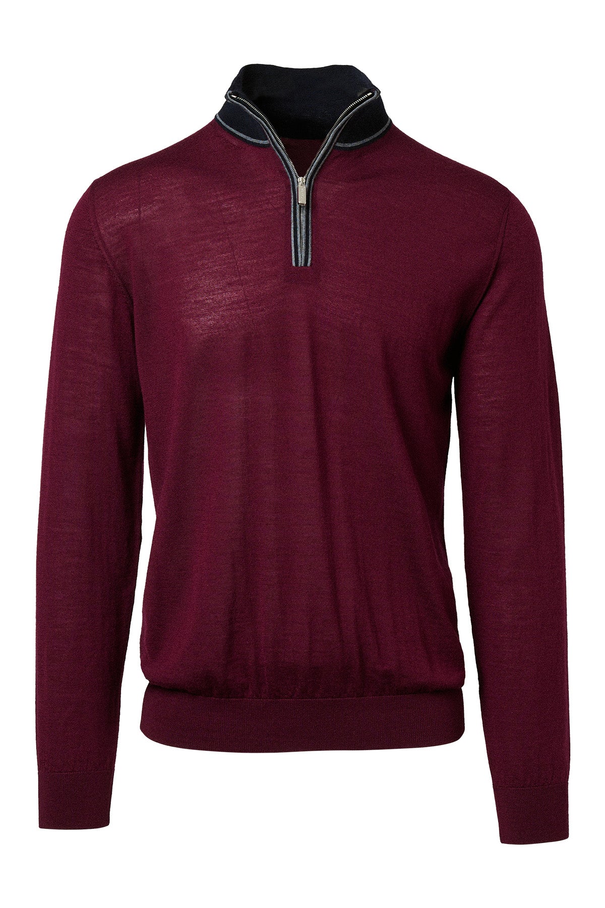 Merino Wool 1/4 Zip Sweater