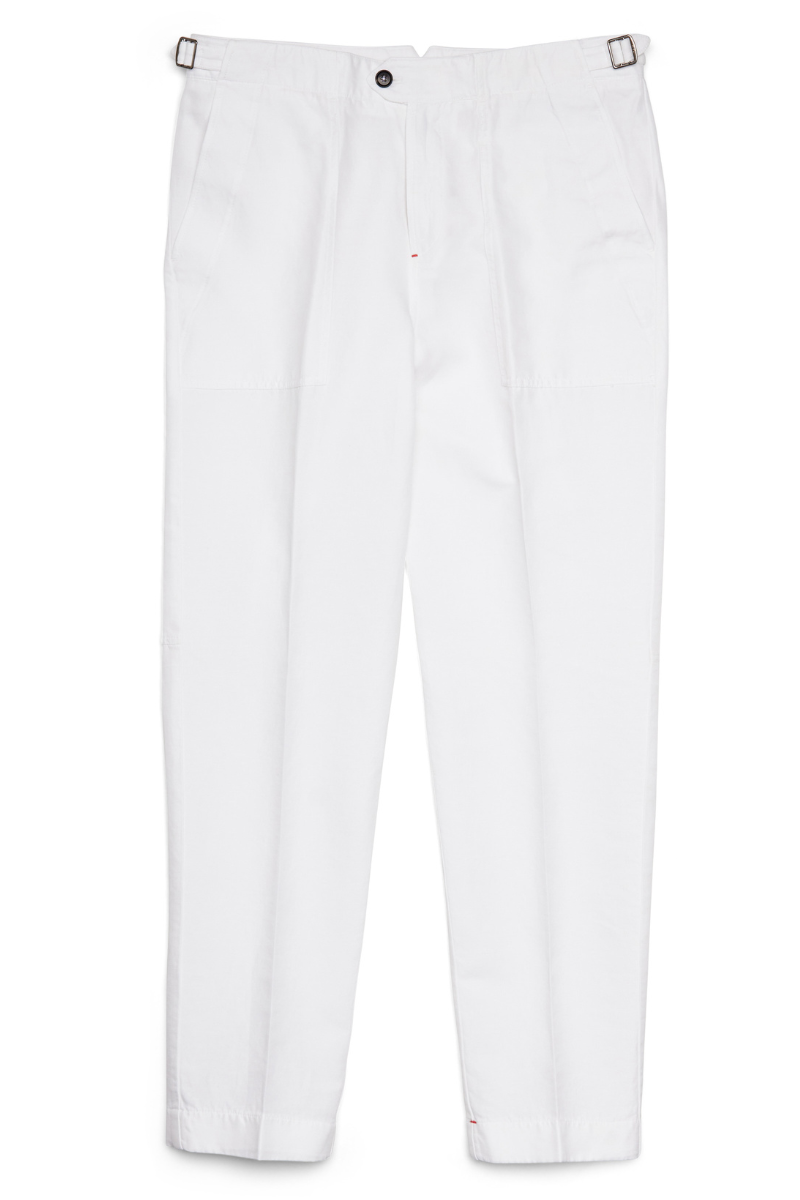 Military Wide Leg Pants-ISAIA-Boyds Philadelphia