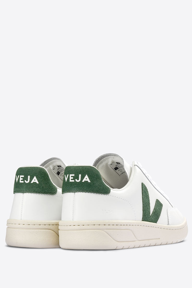 Mens V-12 Leather Sneakers-VEJA-Boyds Philadelphia
