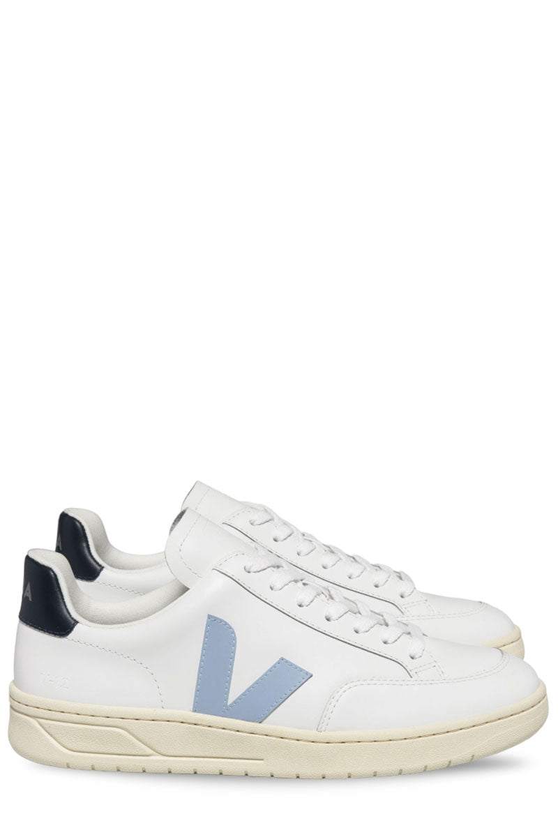 Womens V-12 Leather Sneakers-VEJA-Boyds Philadelphia