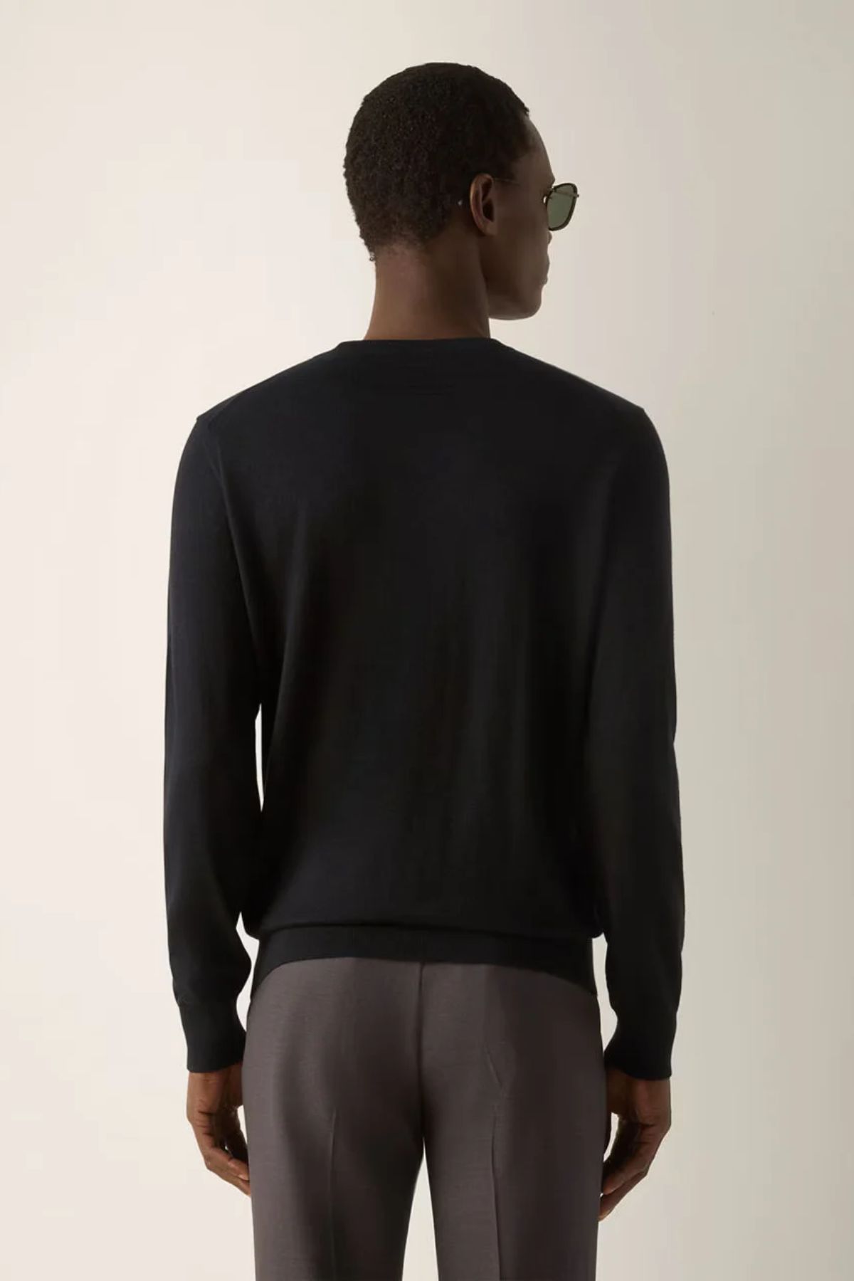 Black Cashseta Crewneck-Zegna-Boyds Philadelphia