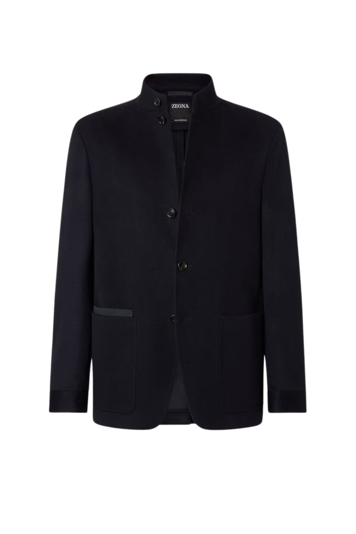 Navy Blue Oasi Cashmere Il Conte Jacket-Zegna-Boyds Philadelphia