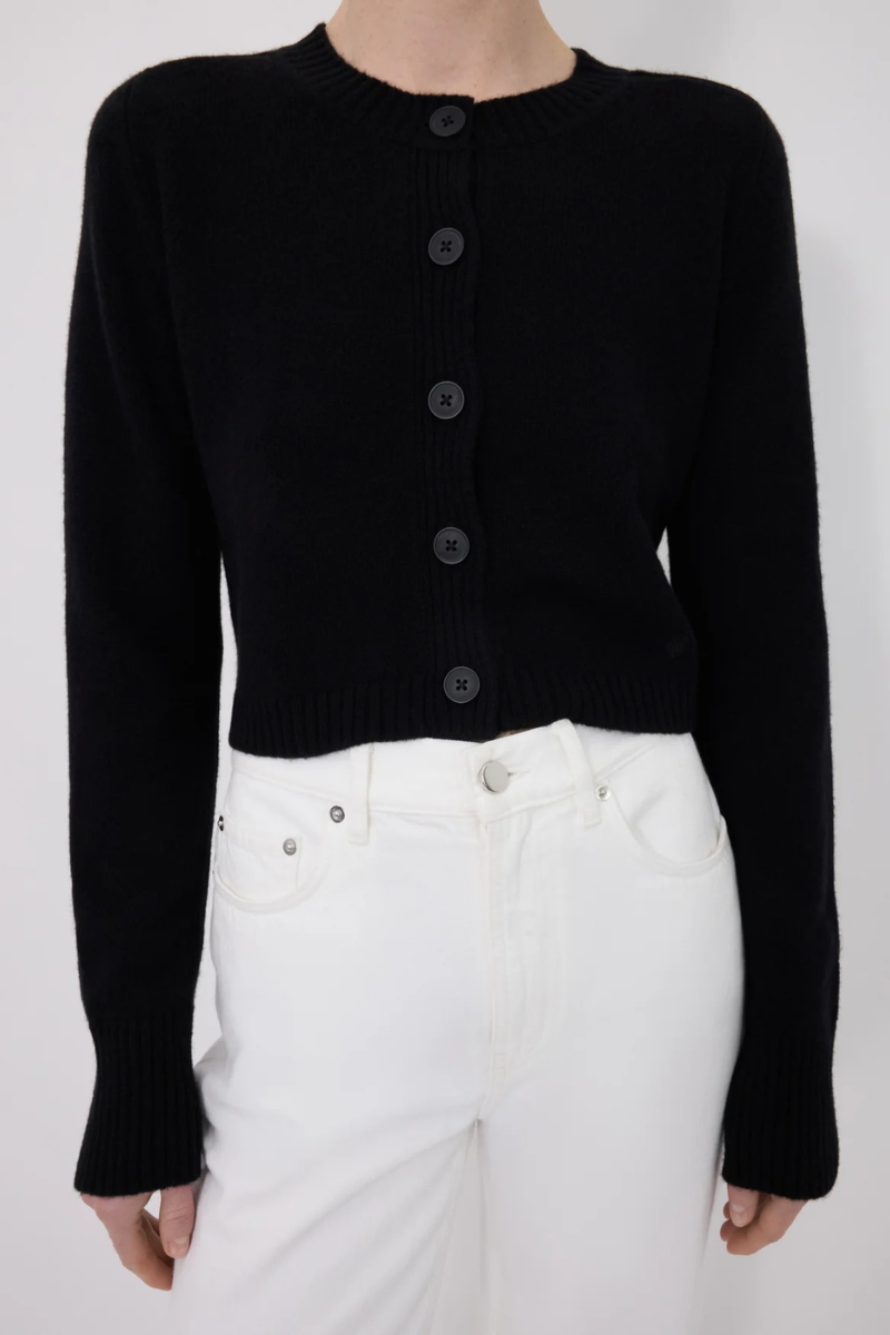 Zephir Cropped Cashmere Cardigan-Loulou de Saison-Boyds Philadelphia