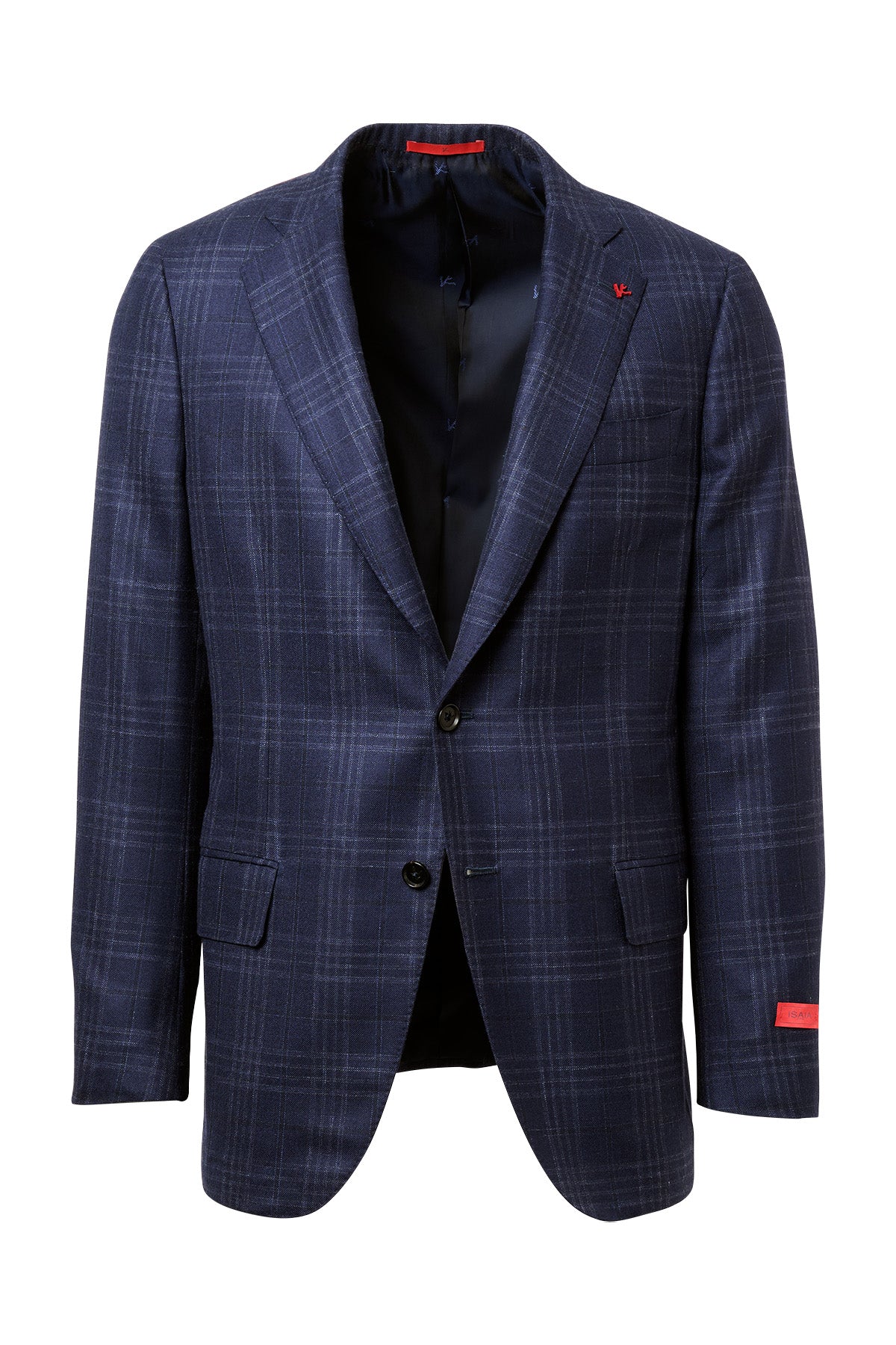 Tonal Plaid Single Breasted Sport Jacket-ISAIA-Boyds Philadelphia