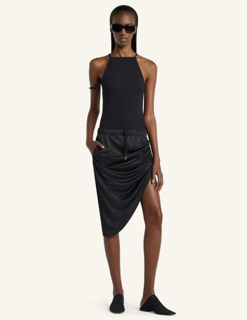 Buckle 90'S Rib Tank Top-Courrèges-Boyds Philadelphia