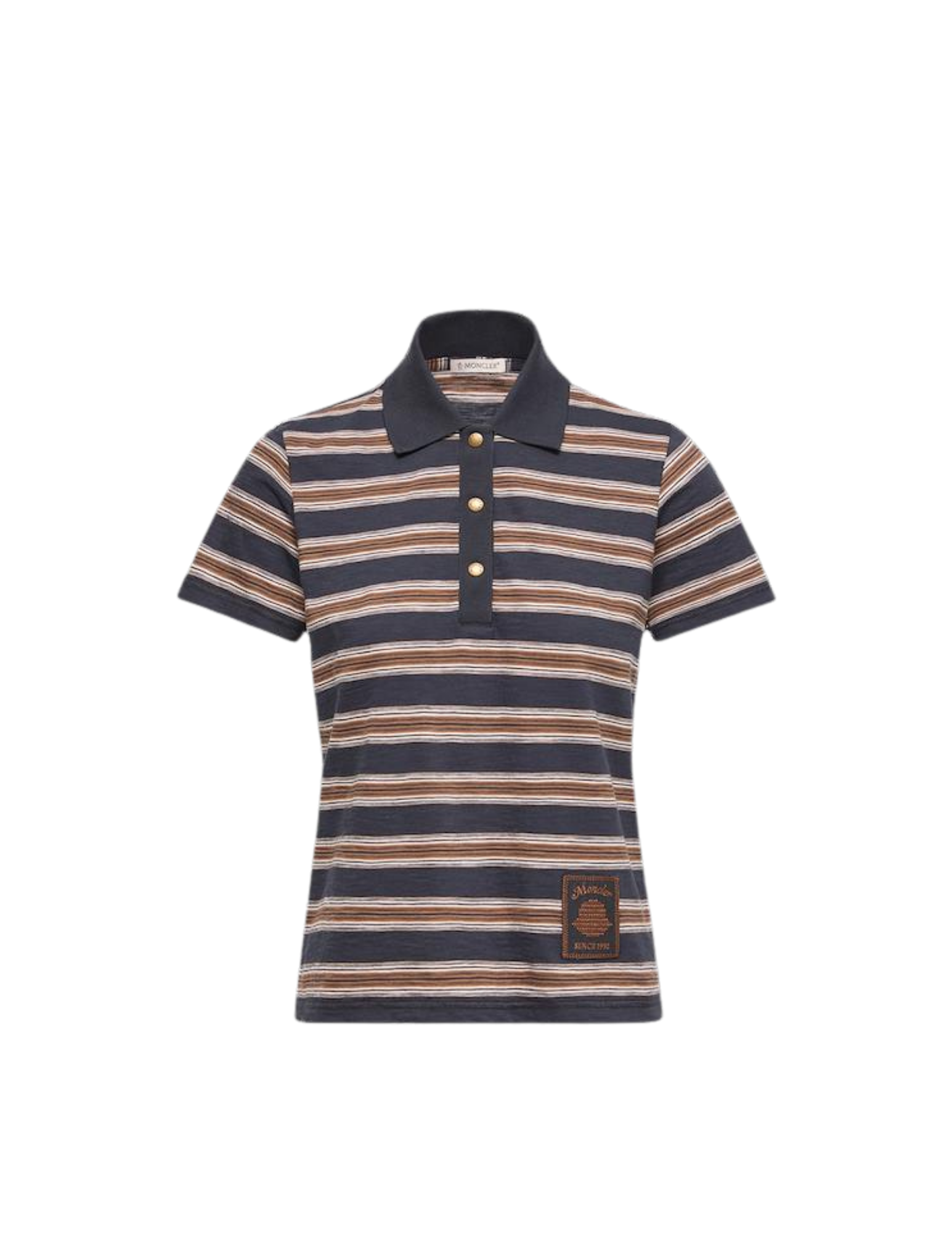 Striped Jersey Polo-Moncler-Boyds Philadelphia