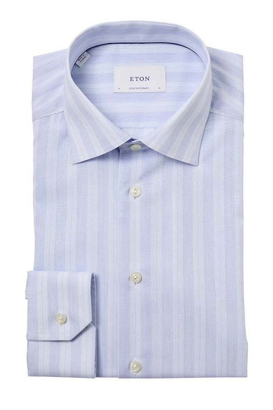 Signature Contemporary Fit Twill Shirt-Eton-Boyds Philadelphia