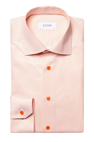 Slim Fit Dual Striped Signature Twill Shirt-Eton-Boyds Philadelphia