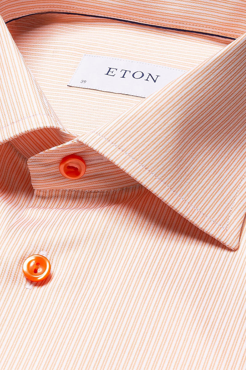 Contemporary Fit Dual Striped Signature Twill Shirt-Eton-Boyds Philadelphia