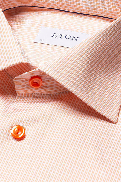 Slim Fit Dual Striped Signature Twill Shirt-Eton-Boyds Philadelphia