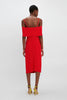 Off Shoulder Bandeau Dress-Victoria Beckham-Boyds Philadelphia