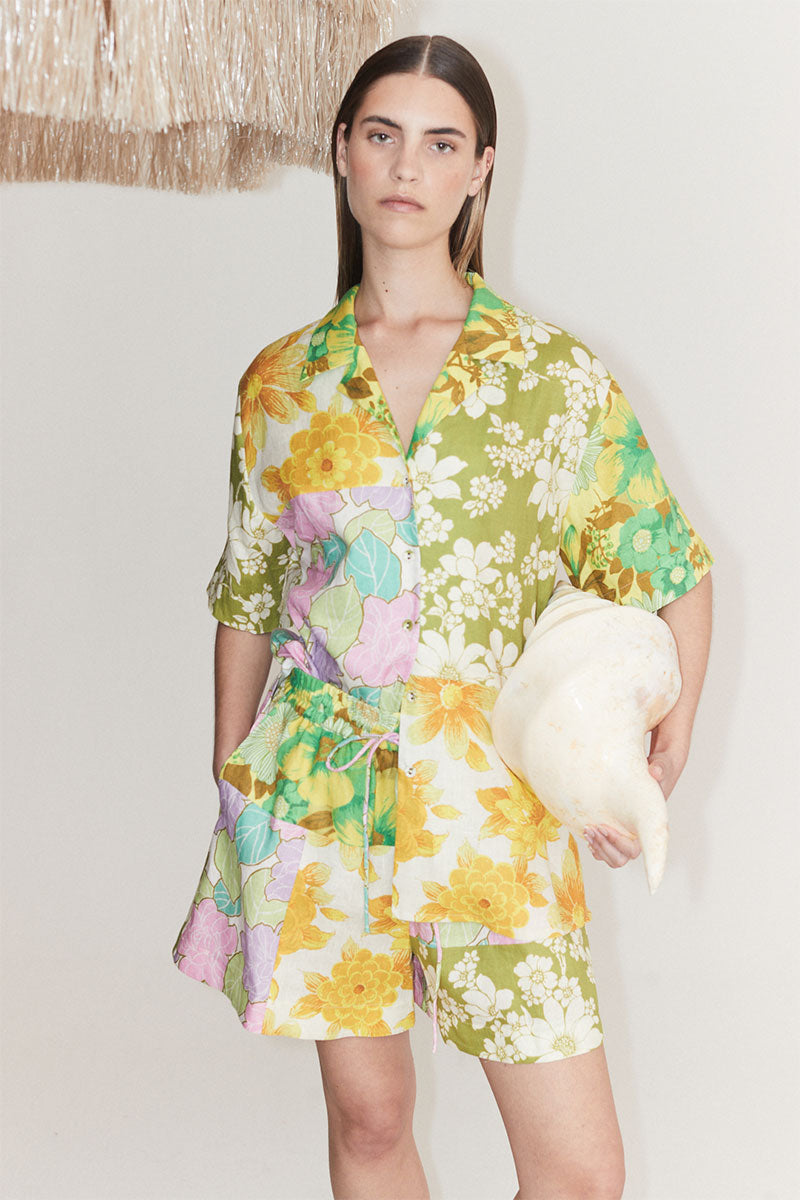 Elora Patchwork Short-ALEMAIS-Boyds Philadelphia