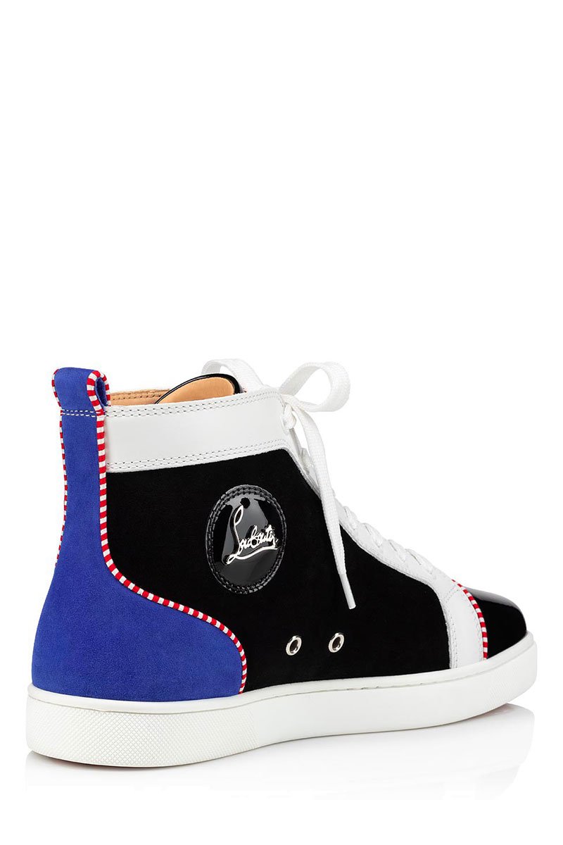 Navy Louis High-Tops-Christian Louboutin-Boyds Philadelphia