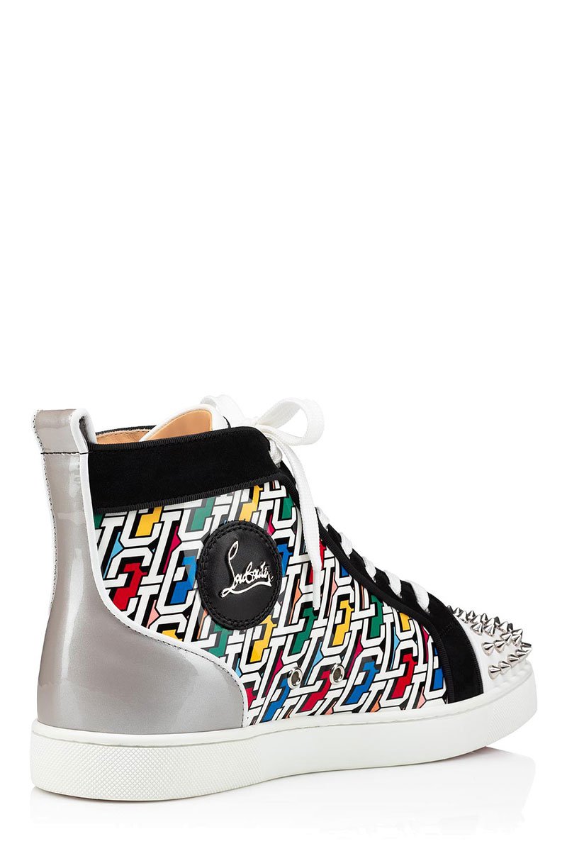 CL3D Lou Spikes Olato High-Tops-Christian Louboutin-Boyds Philadelphia