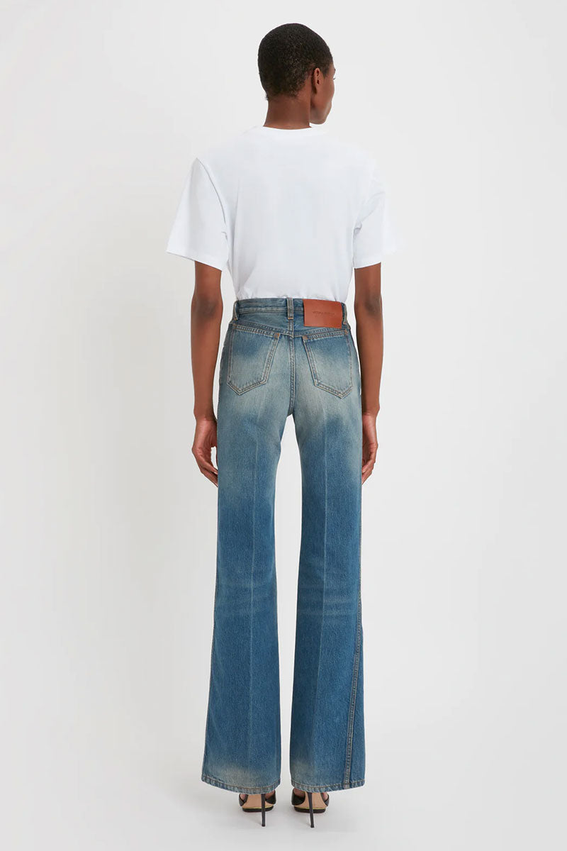Mid-Rise Loose Flare Jean-Victoria Beckham-Boyds Philadelphia