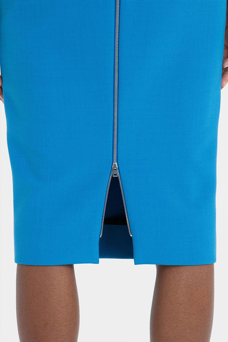 Spiral Seam Fitted T-shirt Dress-Victoria Beckham-Boyds Philadelphia