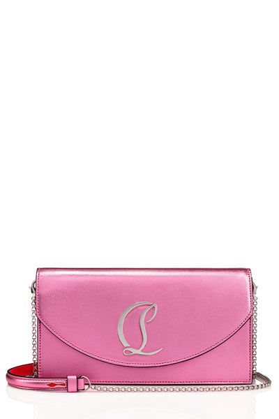 Christian Louboutin Loubi54 Satin Clutch Bag