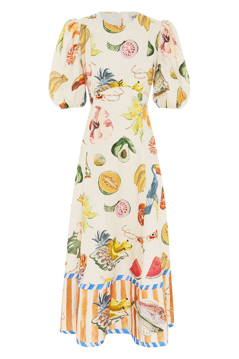 Theo Midi Dress-ALEMAIS-Boyds Philadelphia