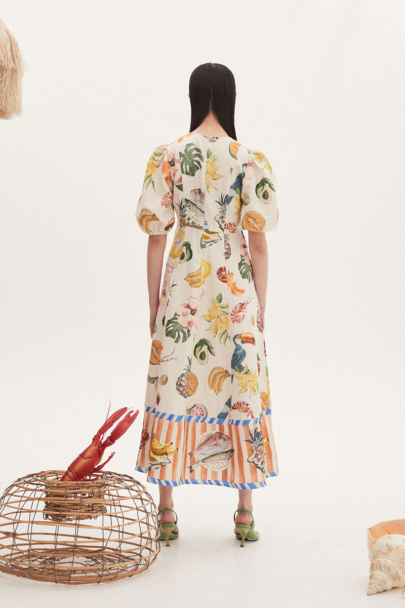 Theo Midi Dress-ALEMAIS-Boyds Philadelphia