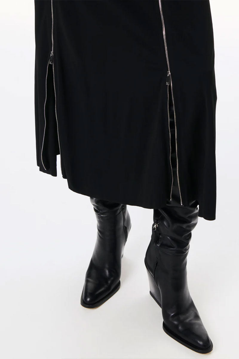 Twin Zip Detail Dress-Victoria Beckham-Boyds Philadelphia