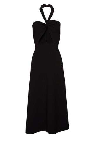 Black Halter Dress-Magda Butrym-Boyds Philadelphia