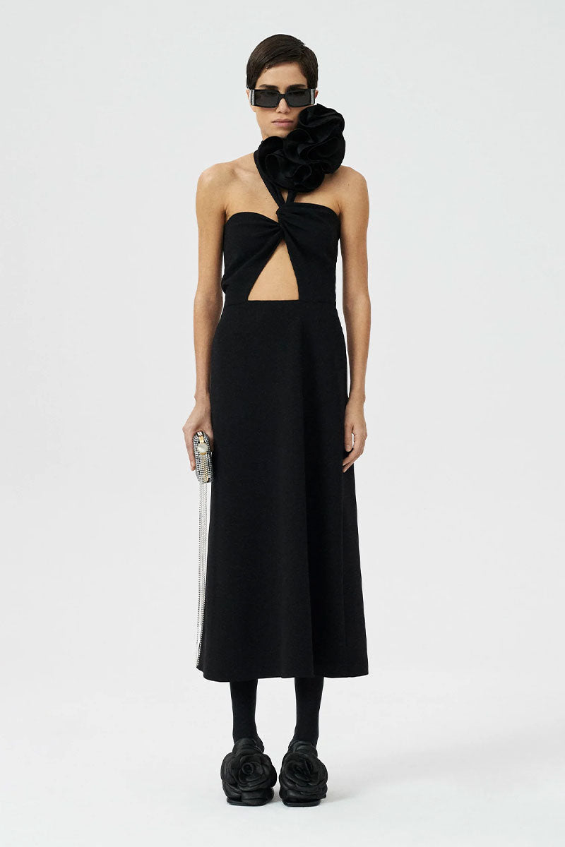 Black Halter Dress, Black / 4 Black Halter Dress, Black / 4