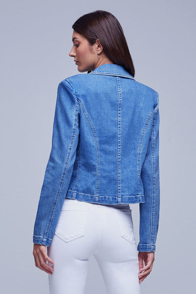 Wayne Denim Blazer-L'AGENCE-Boyds Philadelphia
