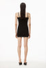 Crystal Trim Mini Dress-Alexander Wang-Boyds Philadelphia