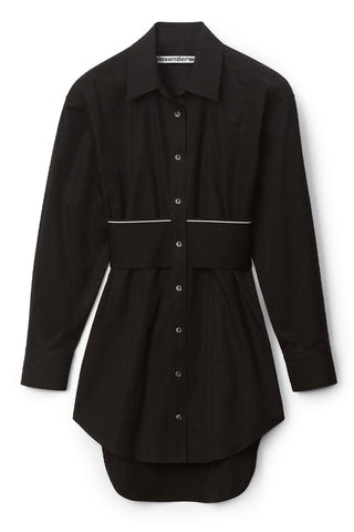 Logo Elastic Dress-Alexander Wang-Boyds Philadelphia