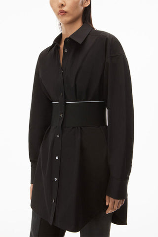 Logo Elastic Dress-Alexander Wang-Boyds Philadelphia