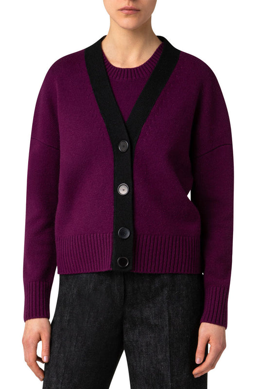 Colorblock Cardigan-Akris Punto-Boyds Philadelphia