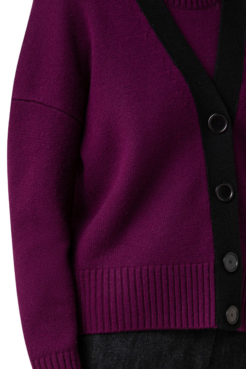 Colorblock Cardigan-Akris Punto-Boyds Philadelphia
