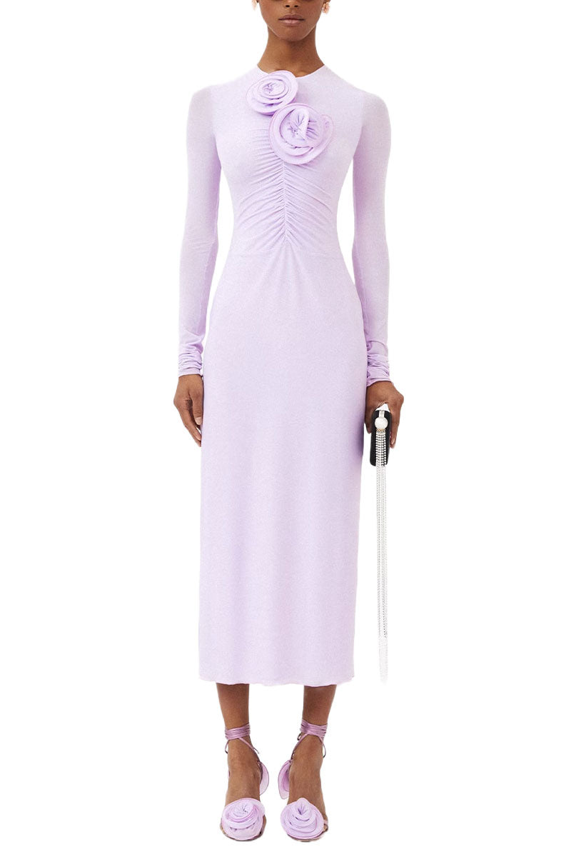 Long Sleeve Jersey Midi Dress-Magda Butrym-Boyds Philadelphia
