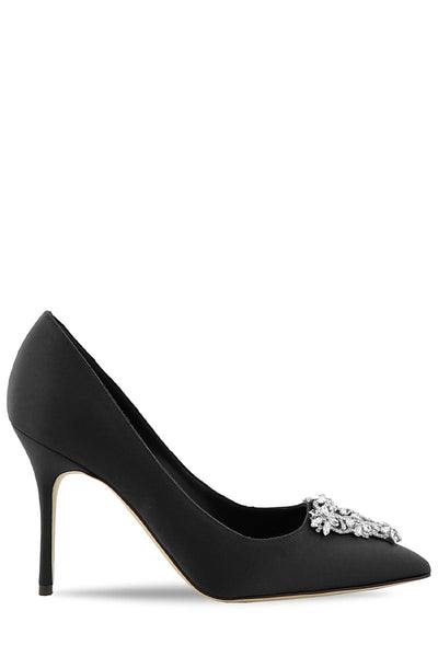 Trina Embellished Pumps-Manolo Blahnik-Boyds Philadelphia