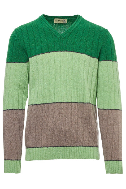 Colorblock V-Neck-Irish Crone-Boyds Philadelphia