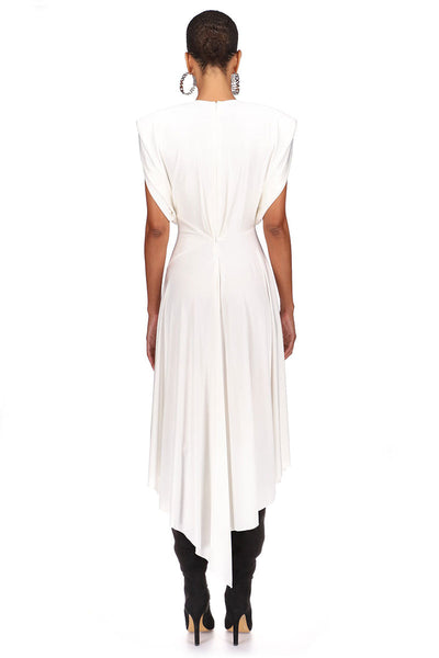 Short Sleeve Midi Dress-Alexandre Vauthier-Boyds Philadelphia