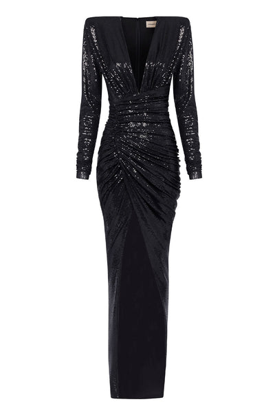 V Long Dress-Alexandre Vauthier-Boyds Philadelphia