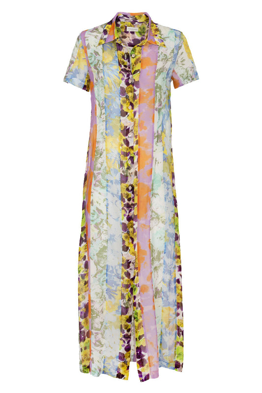 Doud Bis Patch Dress-Dries Van Noten-Boyds Philadelphia