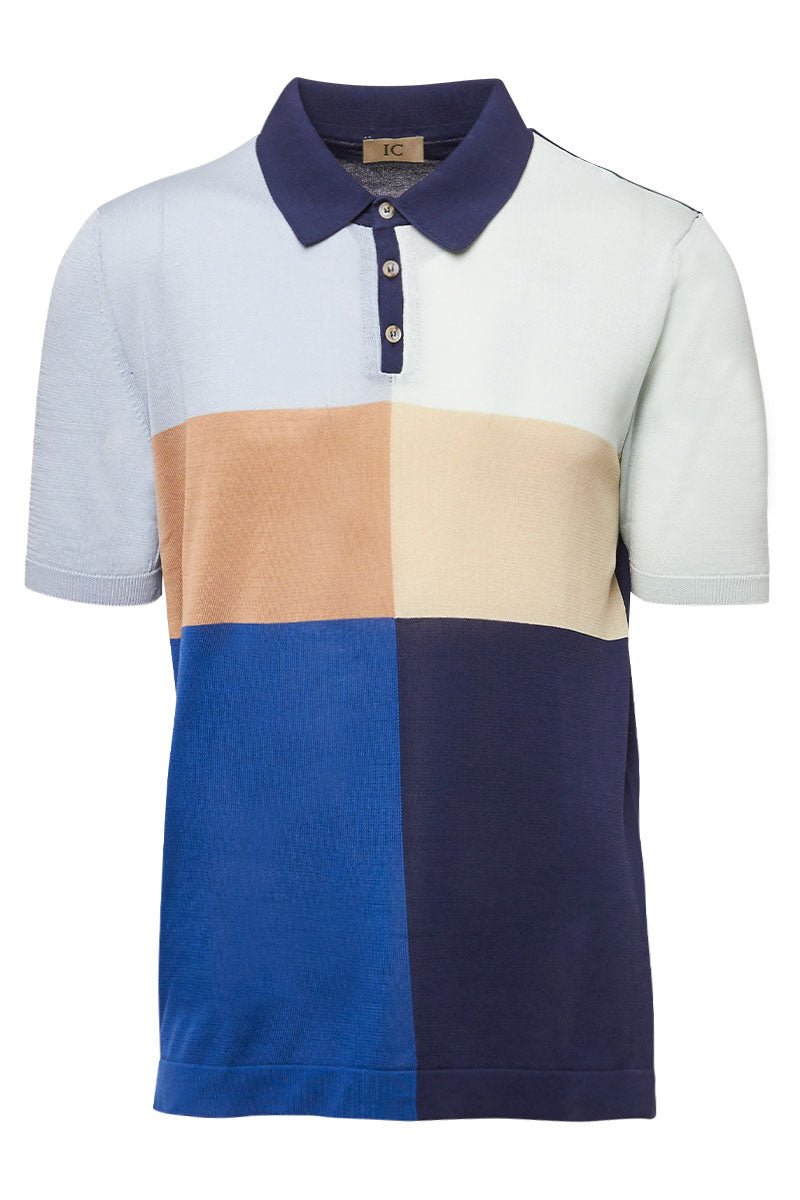 Square Print Polo-Irish Crone-Boyds Philadelphia