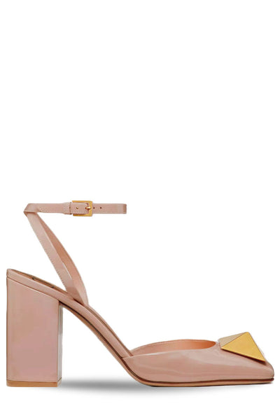 One Stud Ankle Strap Pump-VALENTINO Garavani-Boyds Philadelphia