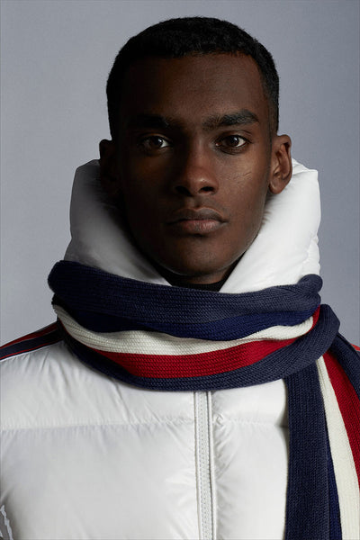 Tricolor Wool Scarf-Moncler-Boyds Philadelphia