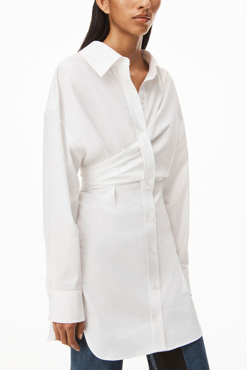 Button Up Dress-alexanderwang.t-Boyds Philadelphia