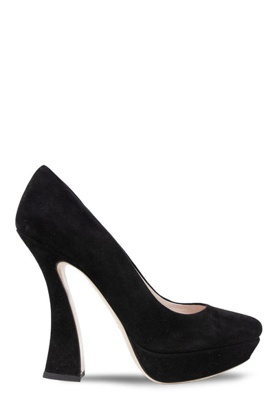 Calzature Suede Donna Heel-Miu Miu-Boyds Philadelphia