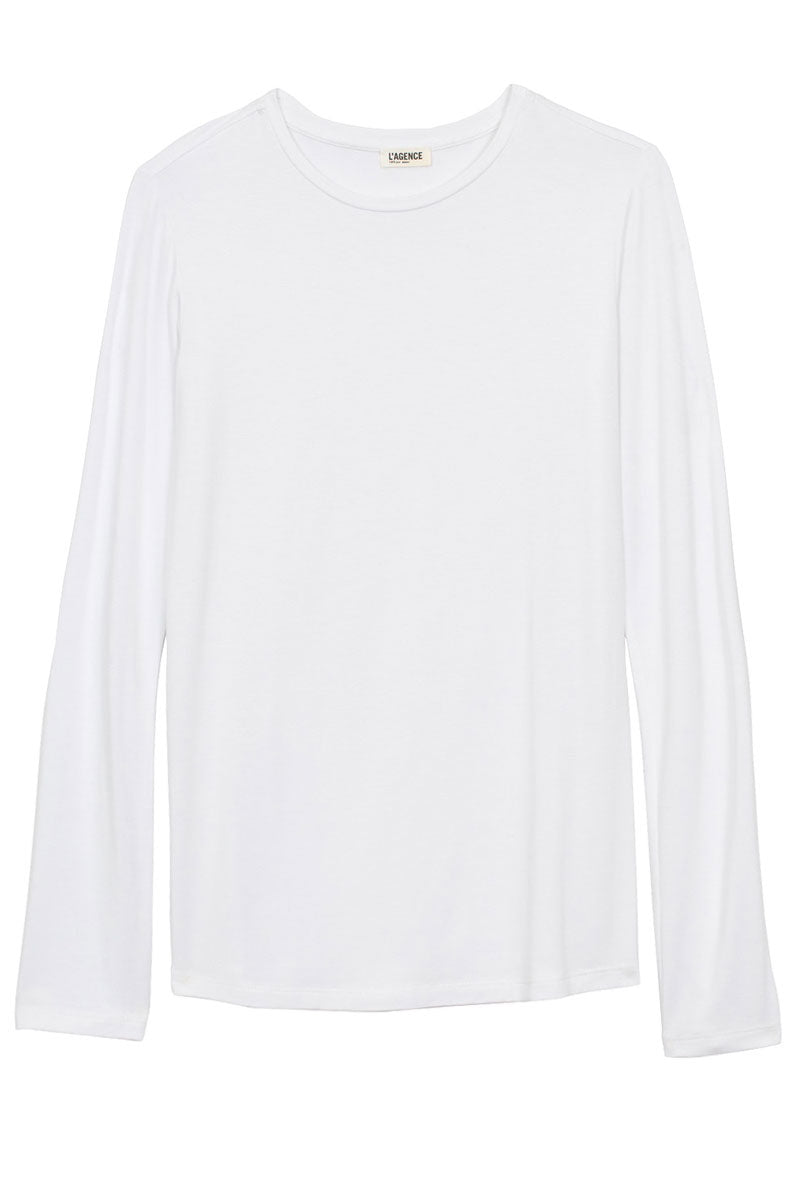 Tess Long Sleeve Tee-L'AGENCE-Boyds Philadelphia