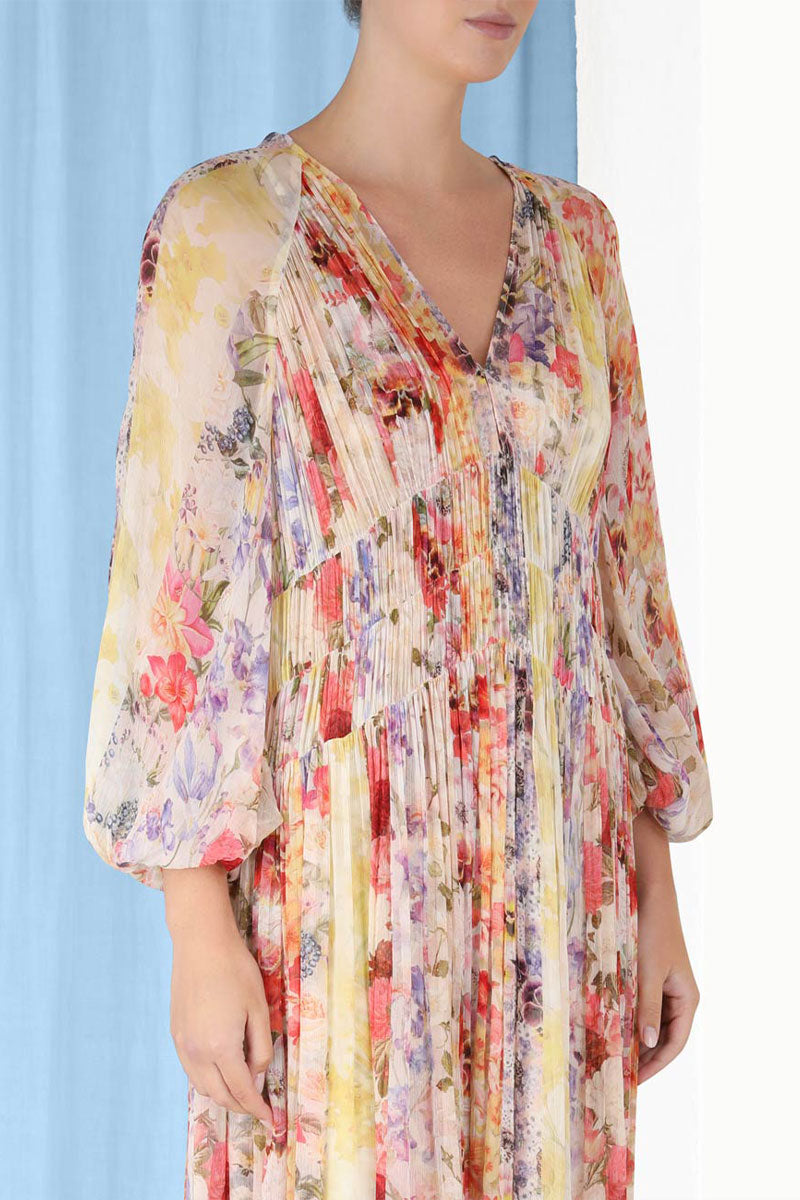 Wonderland Floral Midi Dress-ZIMMERMANN-Boyds Philadelphia